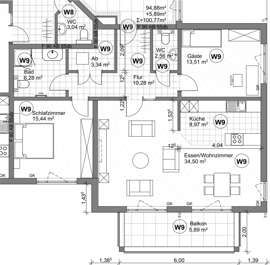 Residenz Distelkamper Str. - 51588 Nümbrecht - Wohnung 9