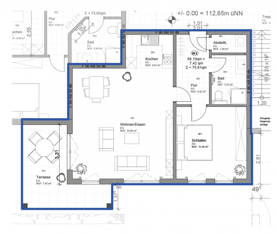 Residenz Am Park  Wohnung 1 (Windeck - Dattenfeld)