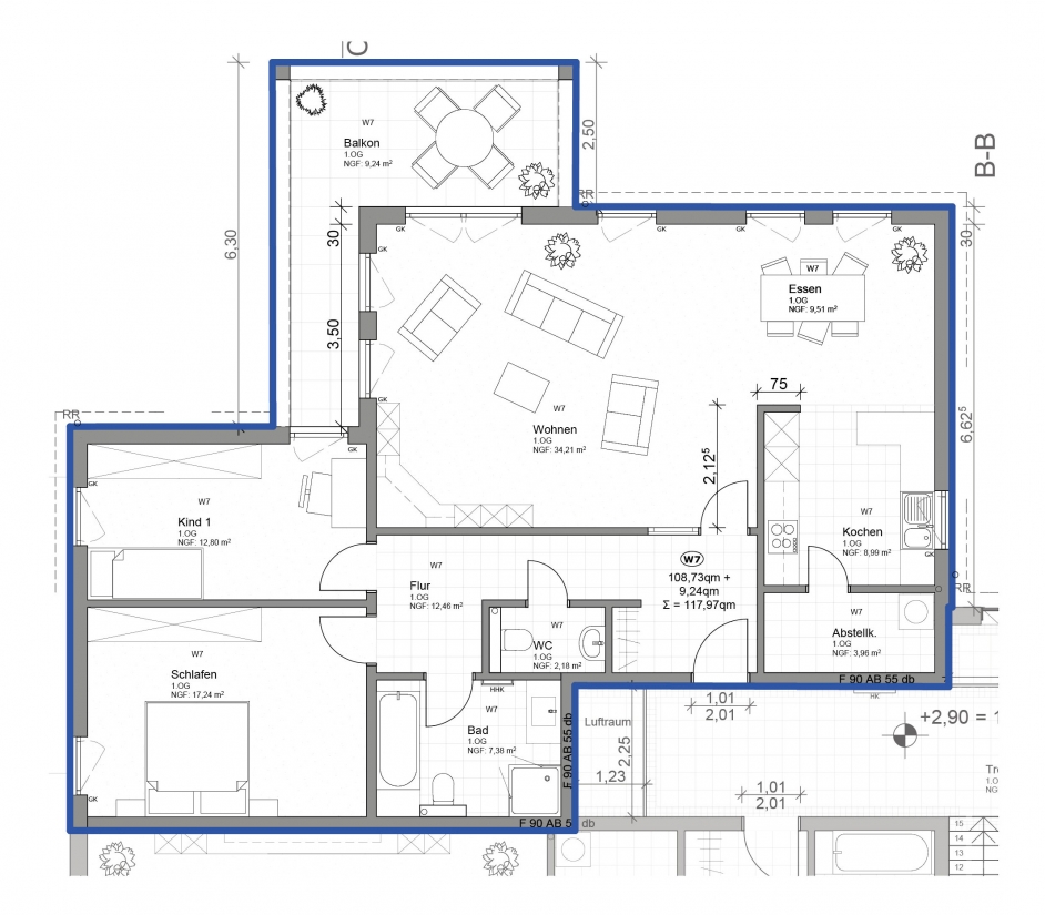 Residenz Am Park Wohnung 7 (Windeck - Dattenfeld)