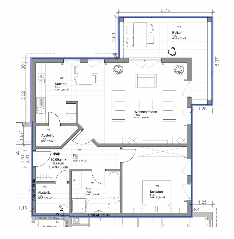 Residenz Am Park Wohnung 8 (Windeck - Dattenfeld)