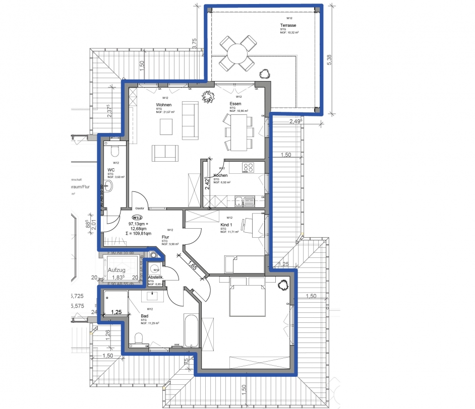 Residenz Am Park Wohnung 12 (Windeck - Dattenfeld)