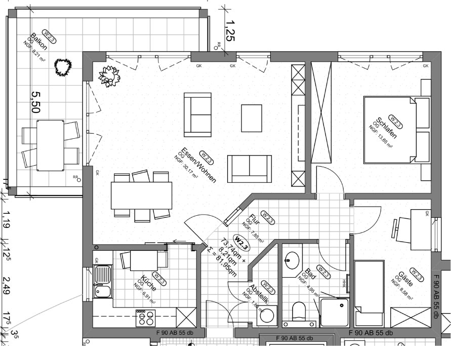 Residenz Sonnenhang II Haus2 Wohnung3 - Nümbrecht<br><br>